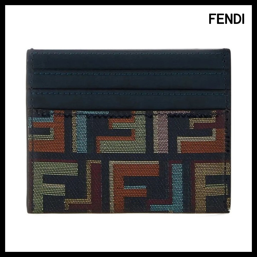 【FENDI】Multicolor Card Wallet