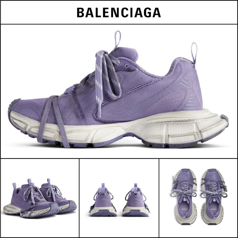 ★BALENCIAGAアウトレット セール ★3XL Net Sneaker Purple