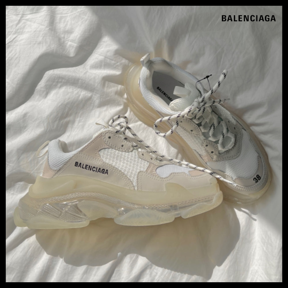★BALENCIAGAアウトレット セール ★RTriple S Clear Sole White