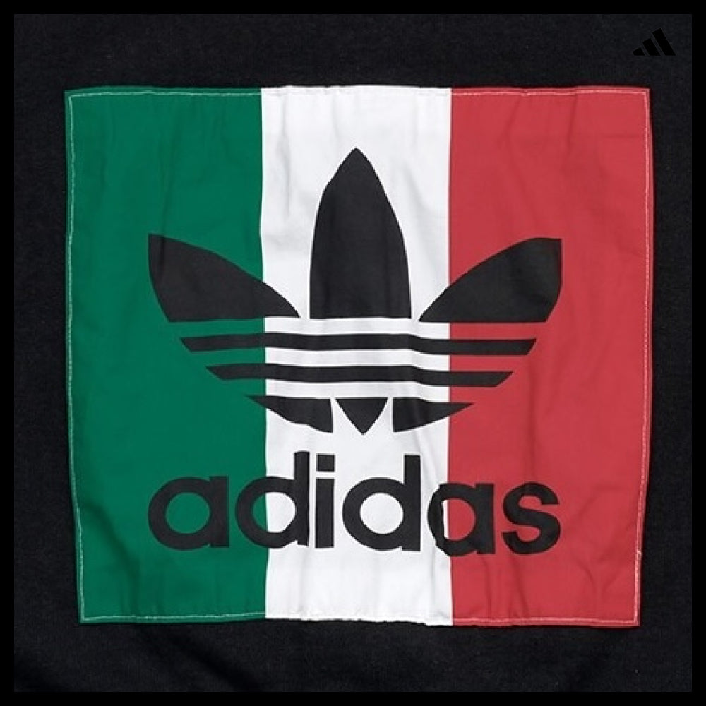 【ADIDAS 】Black Basketball Crewneck Sweatshirt