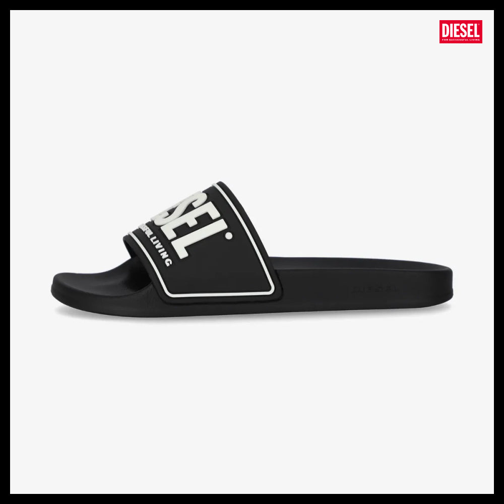 【DIESEL】SA-Mayemi W Slides - Black