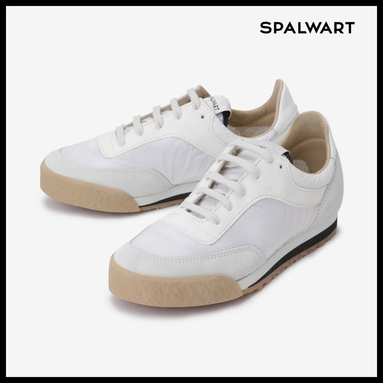【SPALWART】Pace Low Sneakers White