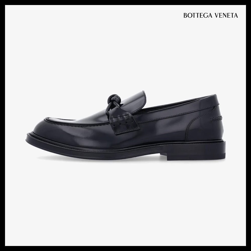 【BOTTEGA VENETA】Astaire Black Loafers