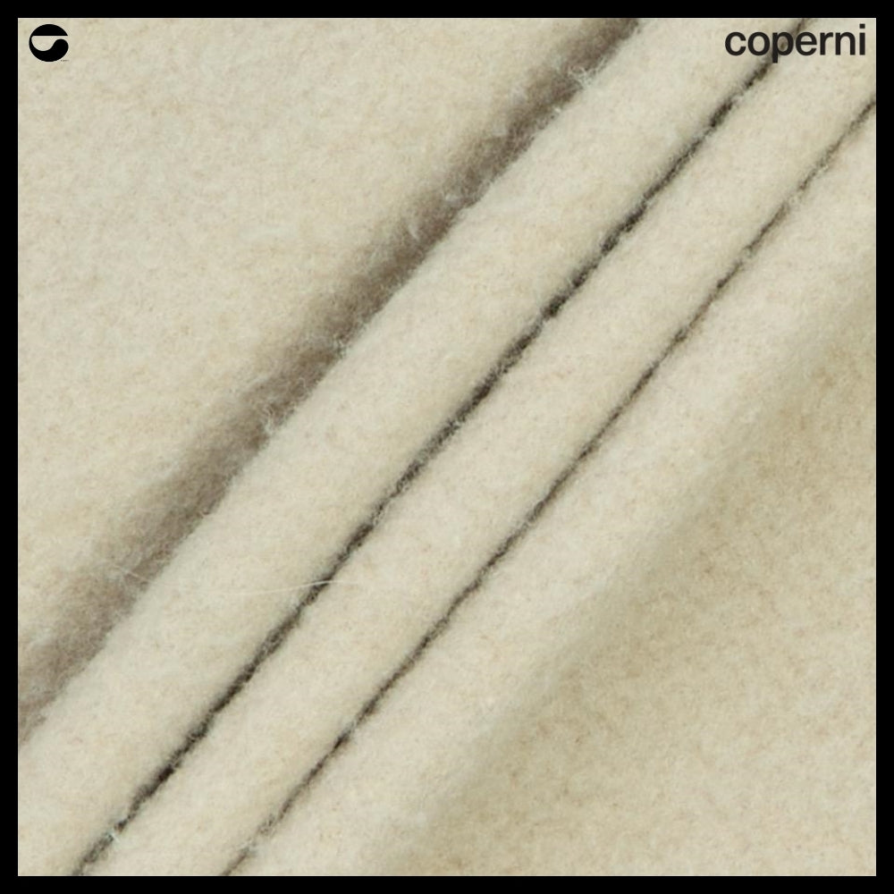 【Coperni】Horn Hoodie Beige Yellow Print