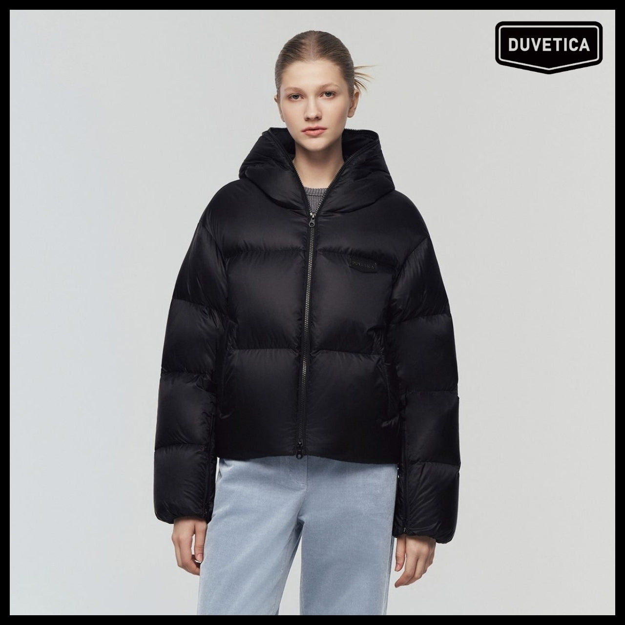 【DUVETICA】Bellatrix N - Black Womens Down Jacket