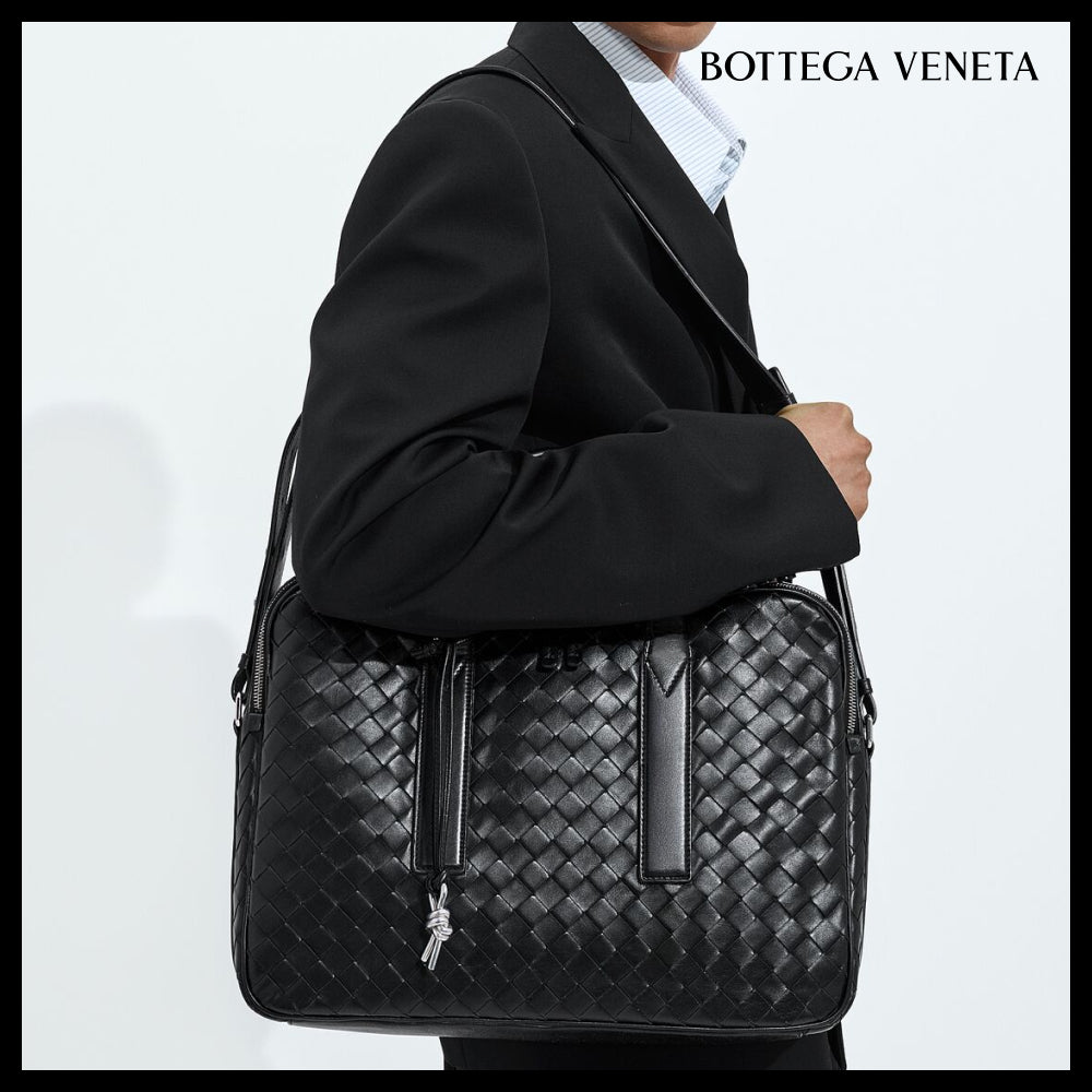 ◆BOTTEGA VENETA◆GETAWAY BRIEFCASE BLACK