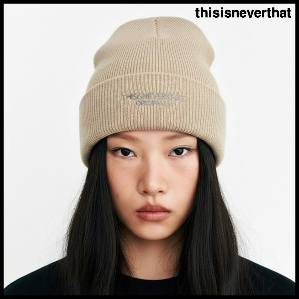 【thisisneverthat】FR-Logo Beanie 2Colors