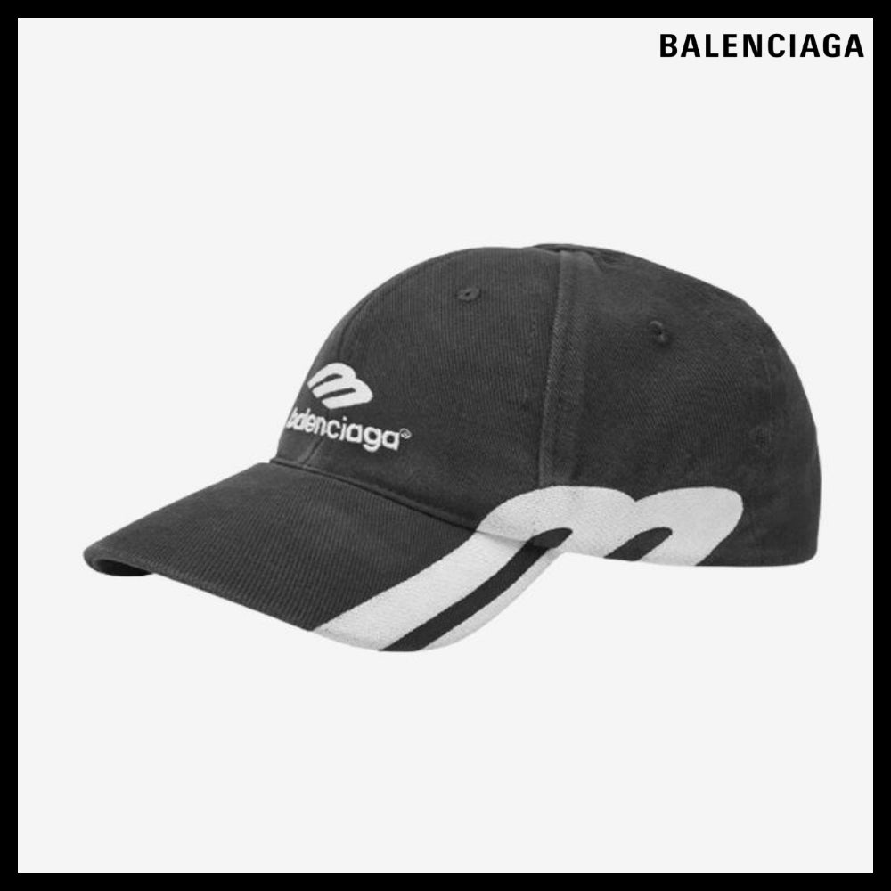 【BALENCIAGA】3B Sports Icon Ball Cap Black Men