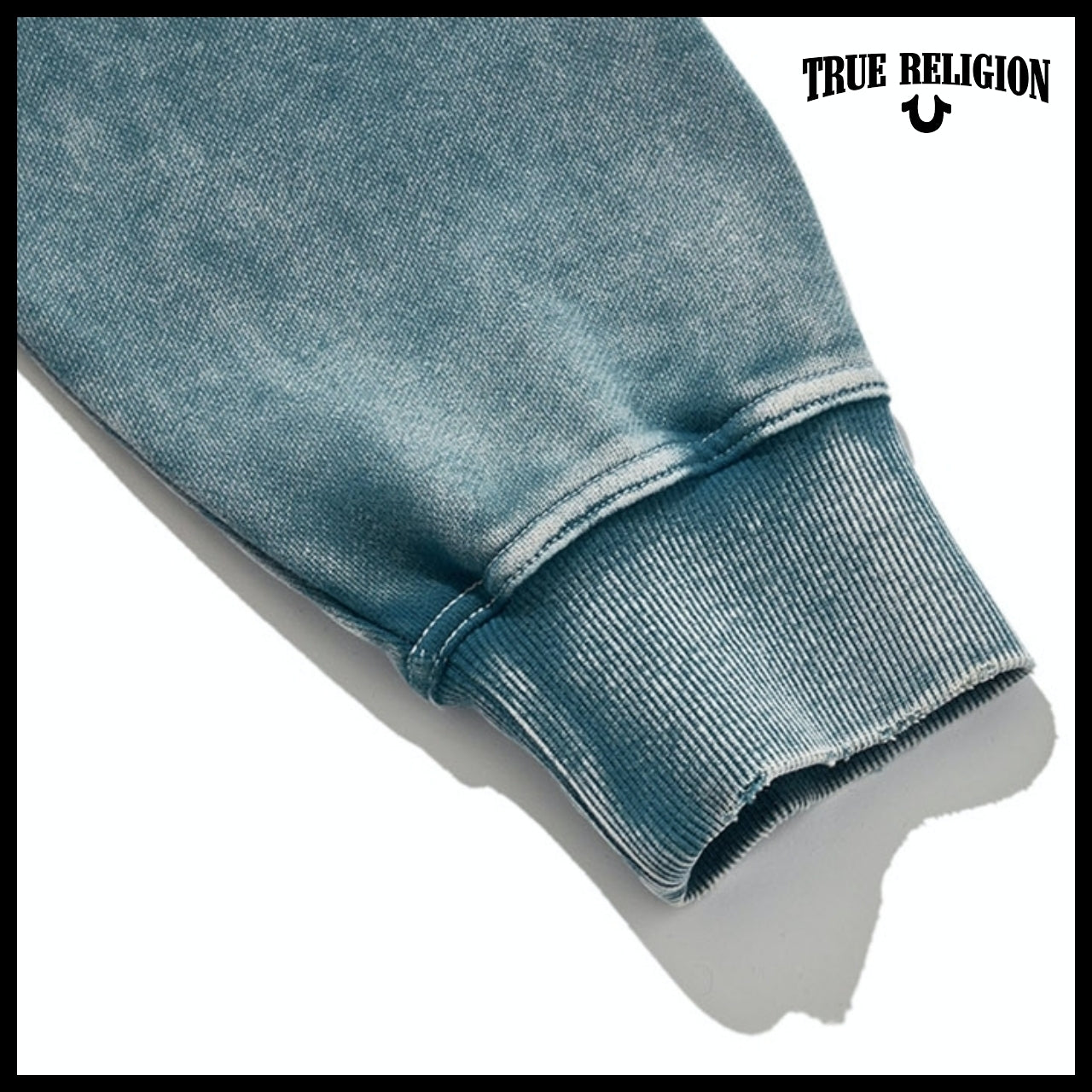 【TRUE RELIGION】Antismog Hoodie Indigo