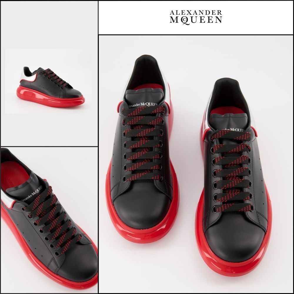 【Alexander Mcqueen】Oversized Sneakers Red Black