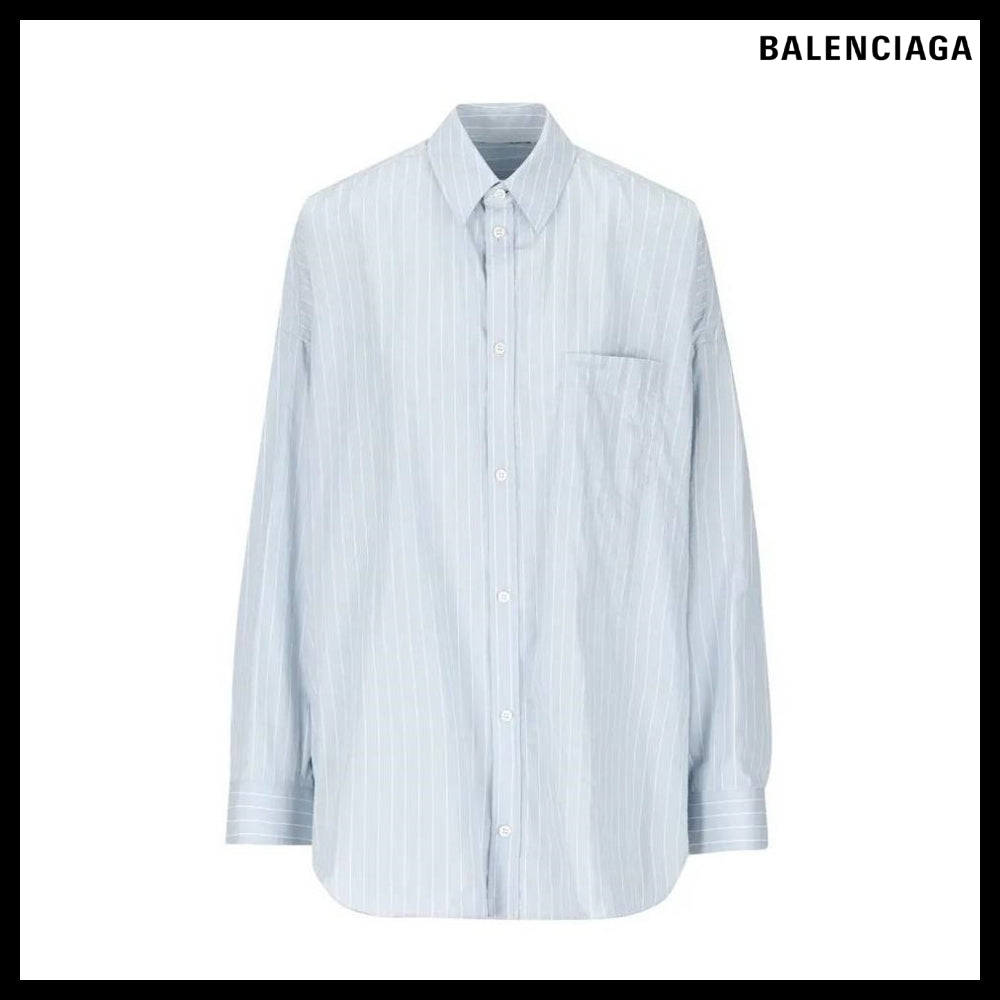 【BALENCIAGA】BB Corp CoCoom Shirt Large Fit