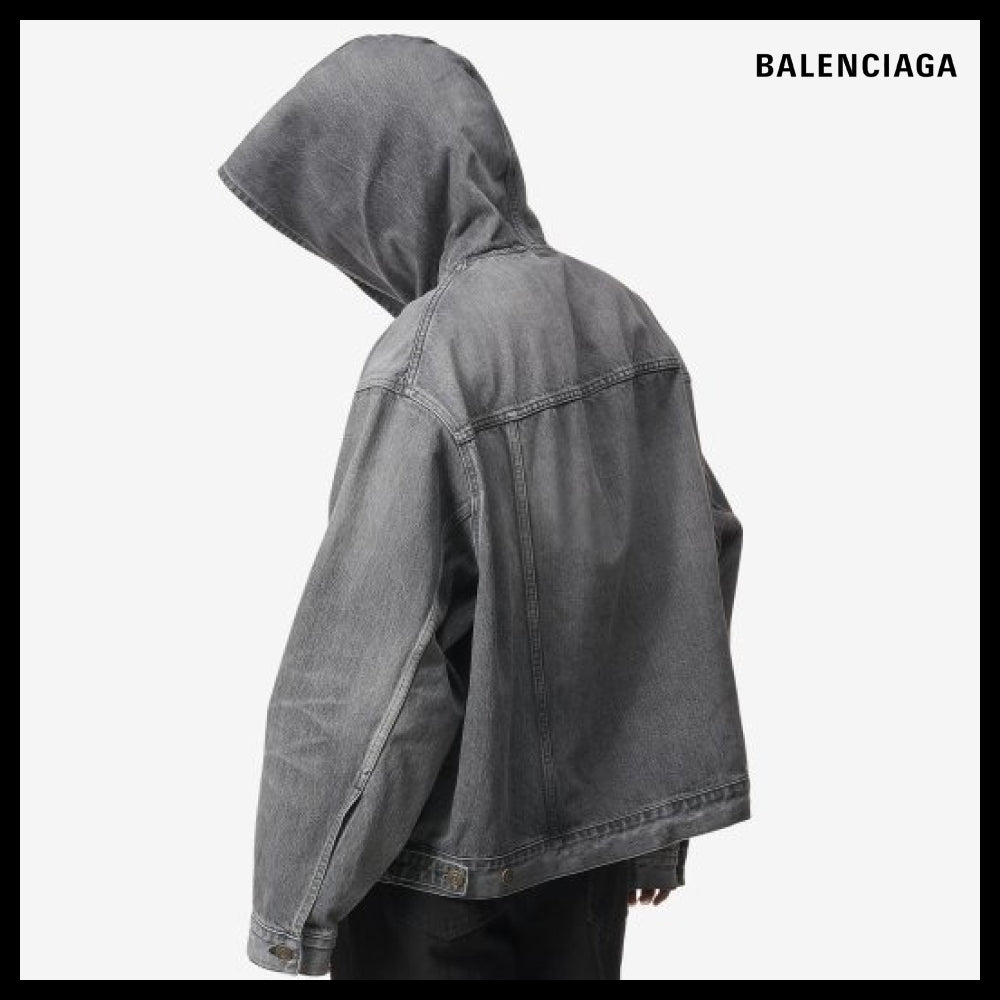 【BALENCIAGA】Pullover Jacket - Black