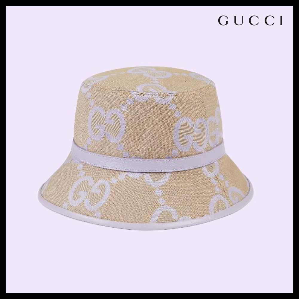 【GUCCI】 Jumbo GG Jacquard Bucket Hat