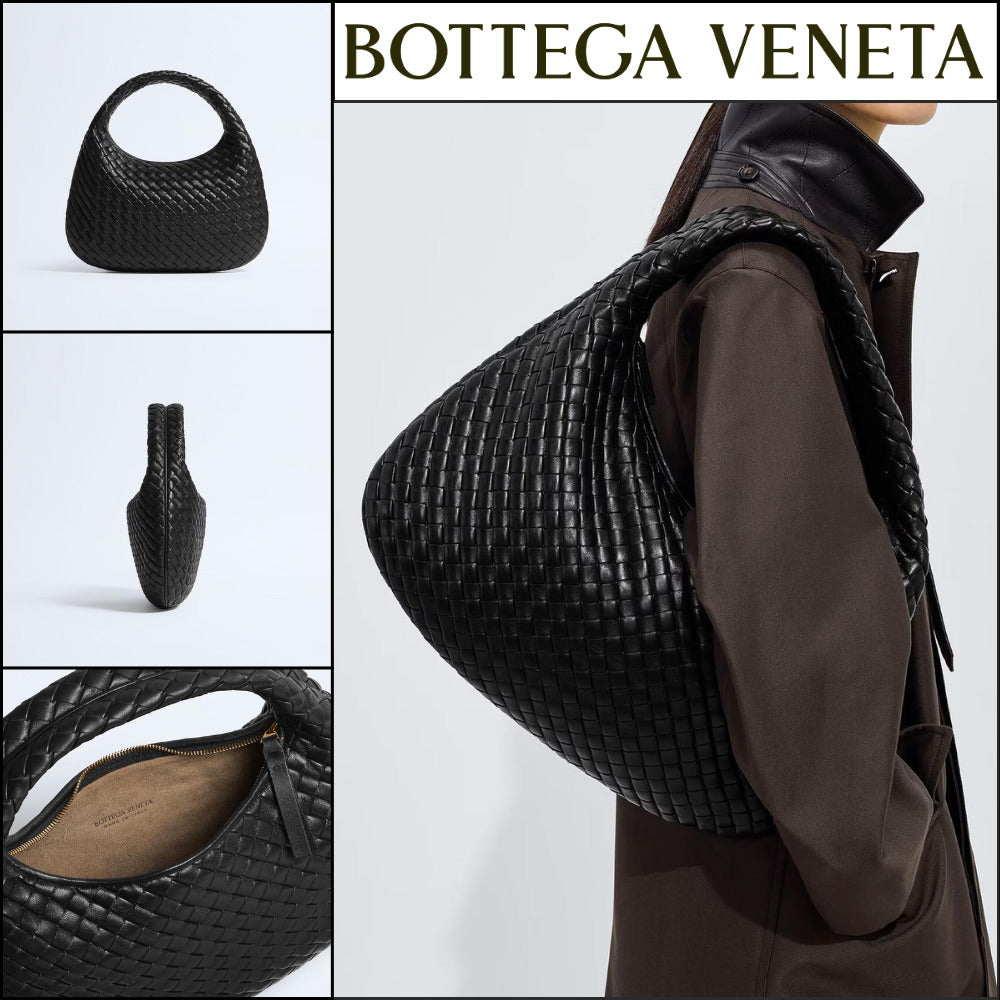 【韓国百貨店 BOTTEGA VENETA】Small Veneta Shoulder Bag Black