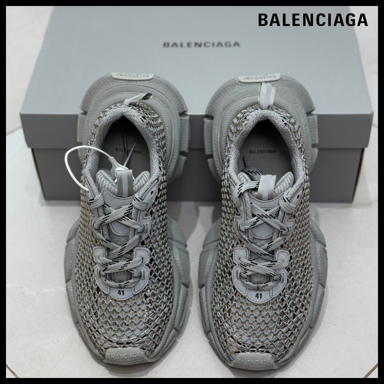 【BALENCIAGA】3XL Mesh Sneaker Grey