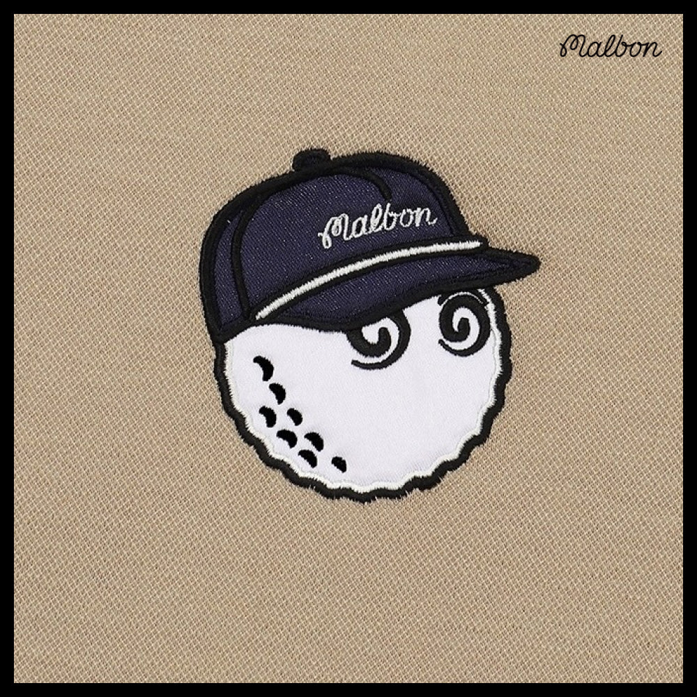 【Malbon Golf】Bucket Air-Pad Double-Layered Sweatshirt