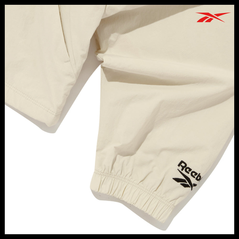 【REEBOK】Vector Flash Crop Windbreaker W Beige