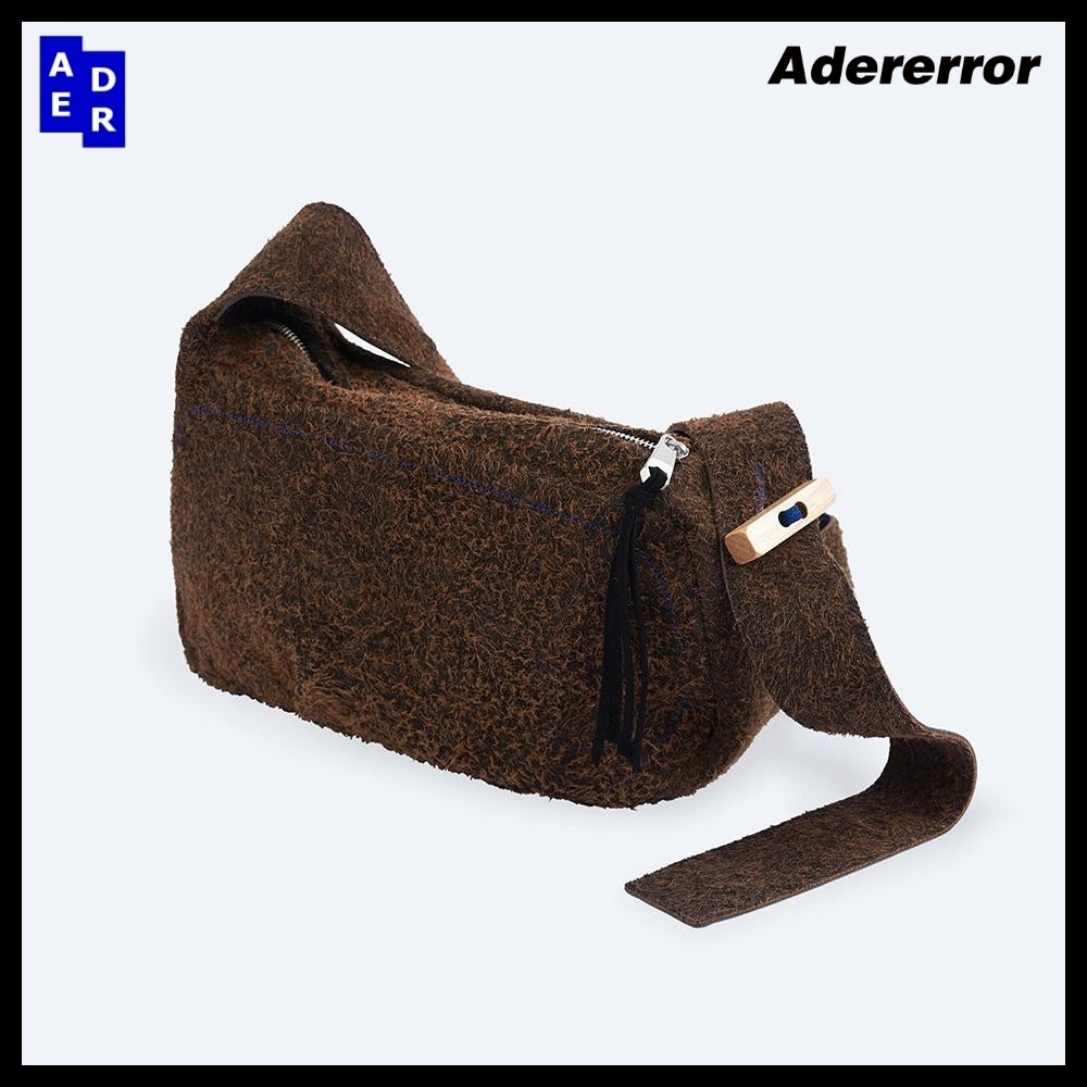 【ADERERROR】TOGGLE TOTE BAG BROWN