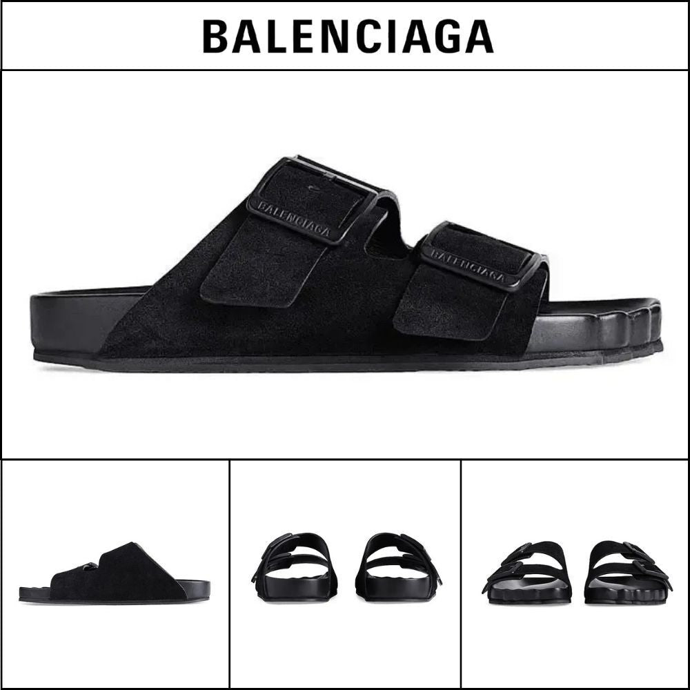 【BALENCIAGA】Sunday Sandals In Black
