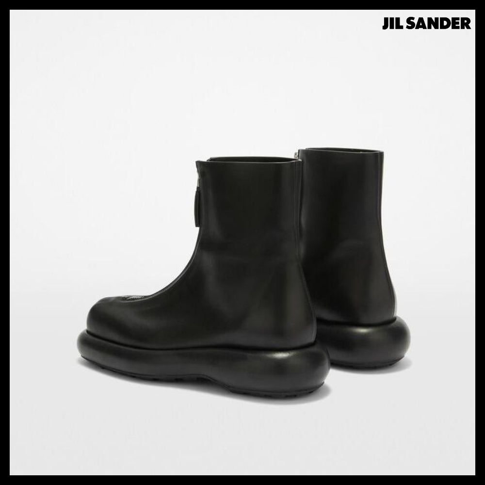 【JIL SANDER】ZIPUP CHUNKY CHELSEA BOOTS