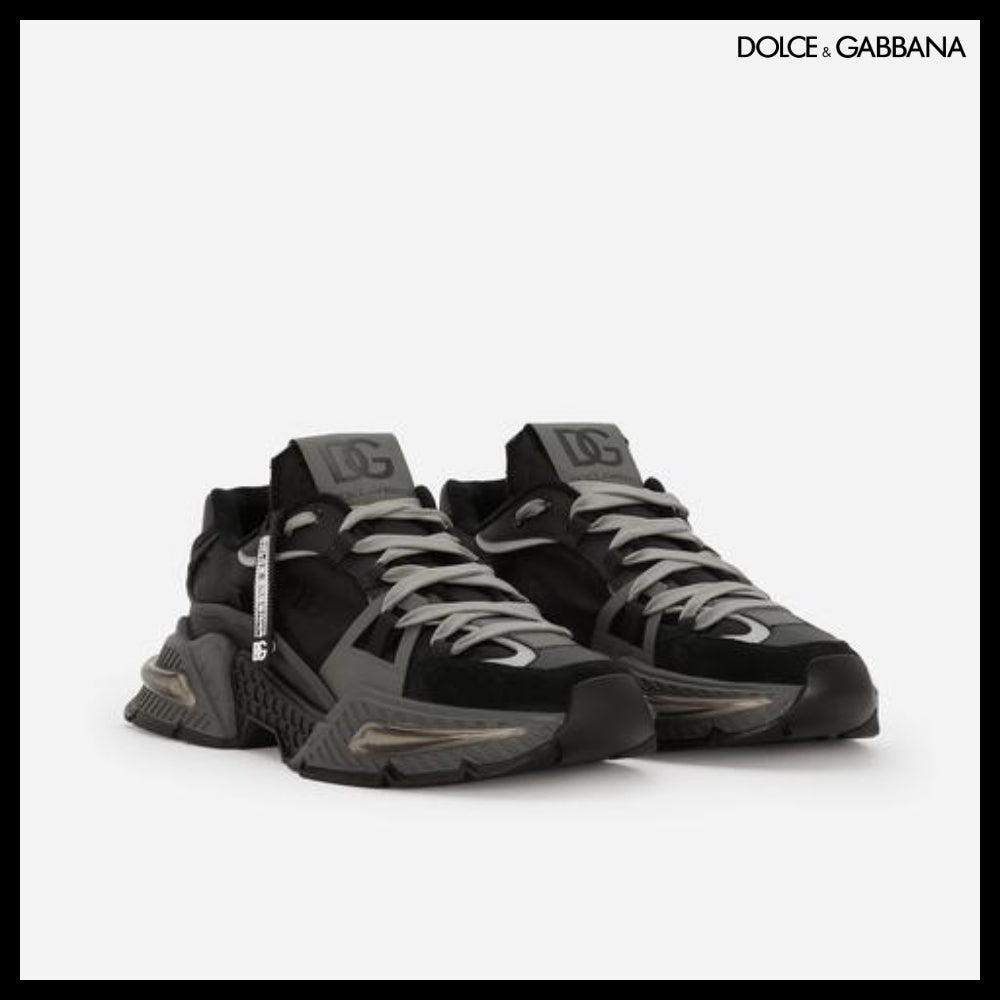 【Dolce & Gabbana】MIXED-MATERIAL AIRMASTER SNEAKERS 969