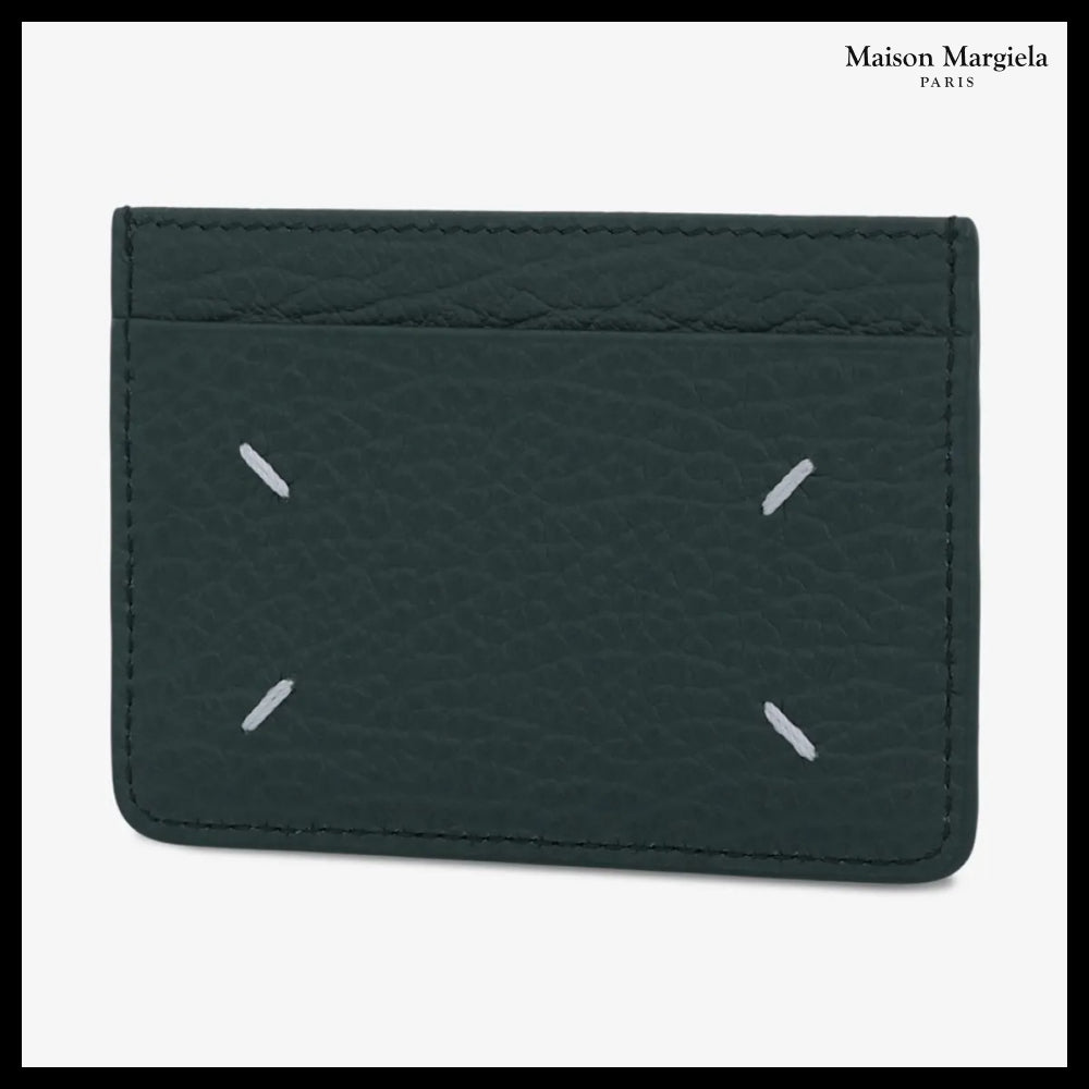 【Maison Margiela】Slim 3CC Card Holder Bottle Green