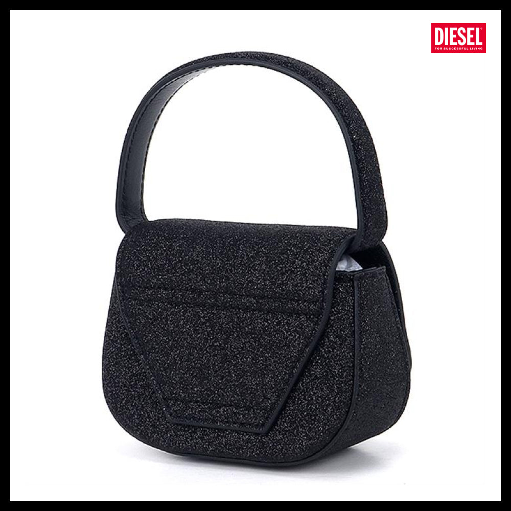 【DIESEL】1DR XS Glitter Mini Tote Bag