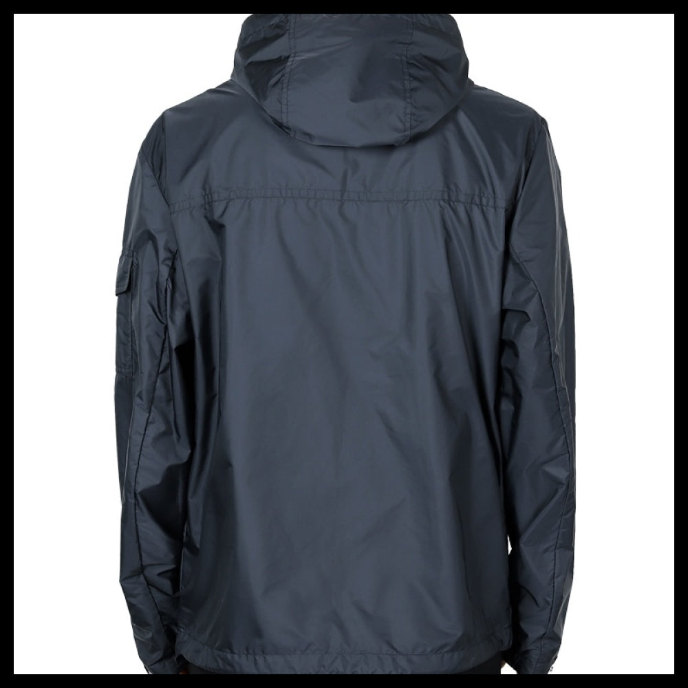 【MONCLER】 Mens Eitache Hood Wind Jacket Navy