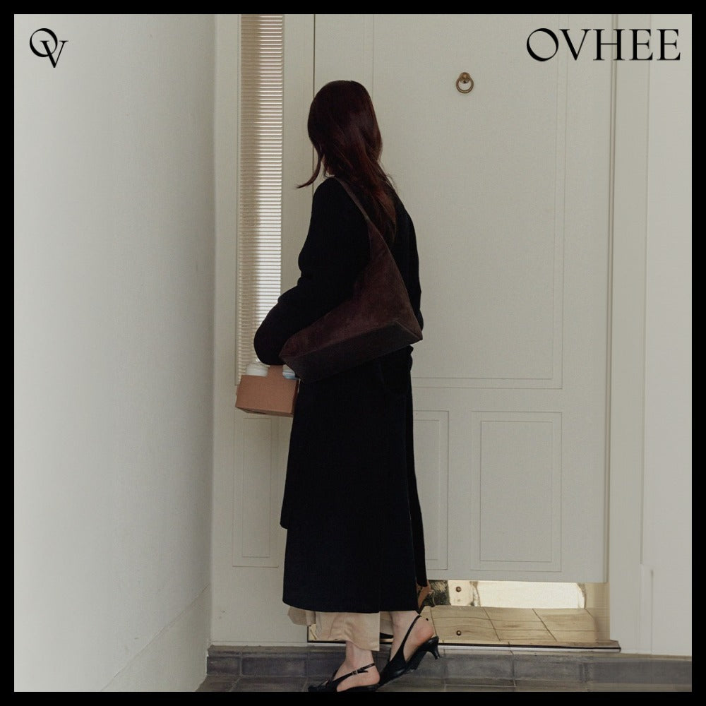 【OVHEE】 FLUME SUEDE HOBO BAG スエードホボバッグです