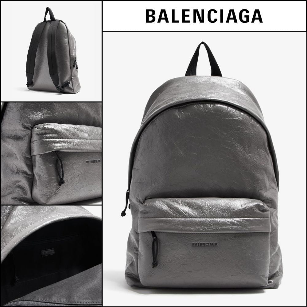 ★BALENCIAGAアウトレット セール ★Explorer Backpack Grey