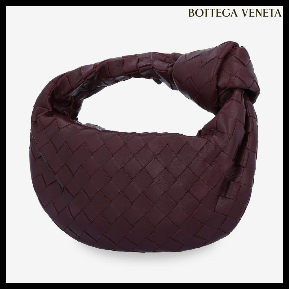 【BOTTEGA VENETA】Jodie Mini Tote Bag Barolo
