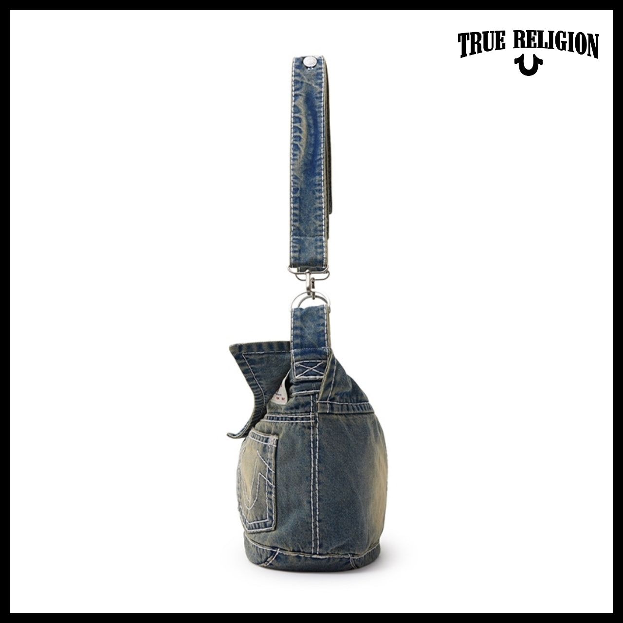 【TRUE RELIGION】Regular Flap Rag Bag