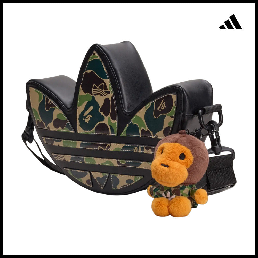 【BAPE X ADIDAS】TREFOIL SHOULDER BAG
