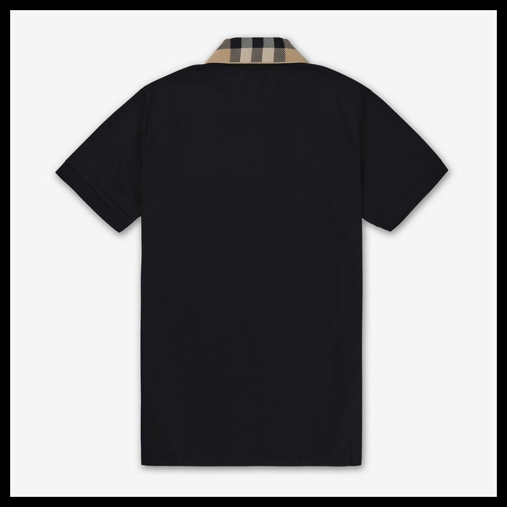 【Burberry】Cotton Slim Fit Polo Shirt