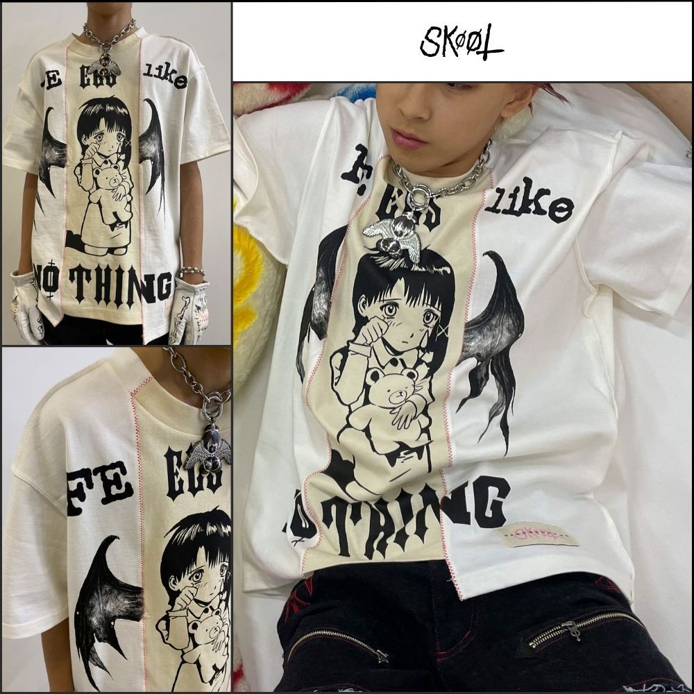 【SKOOT】NO FEELS T-SHIRT