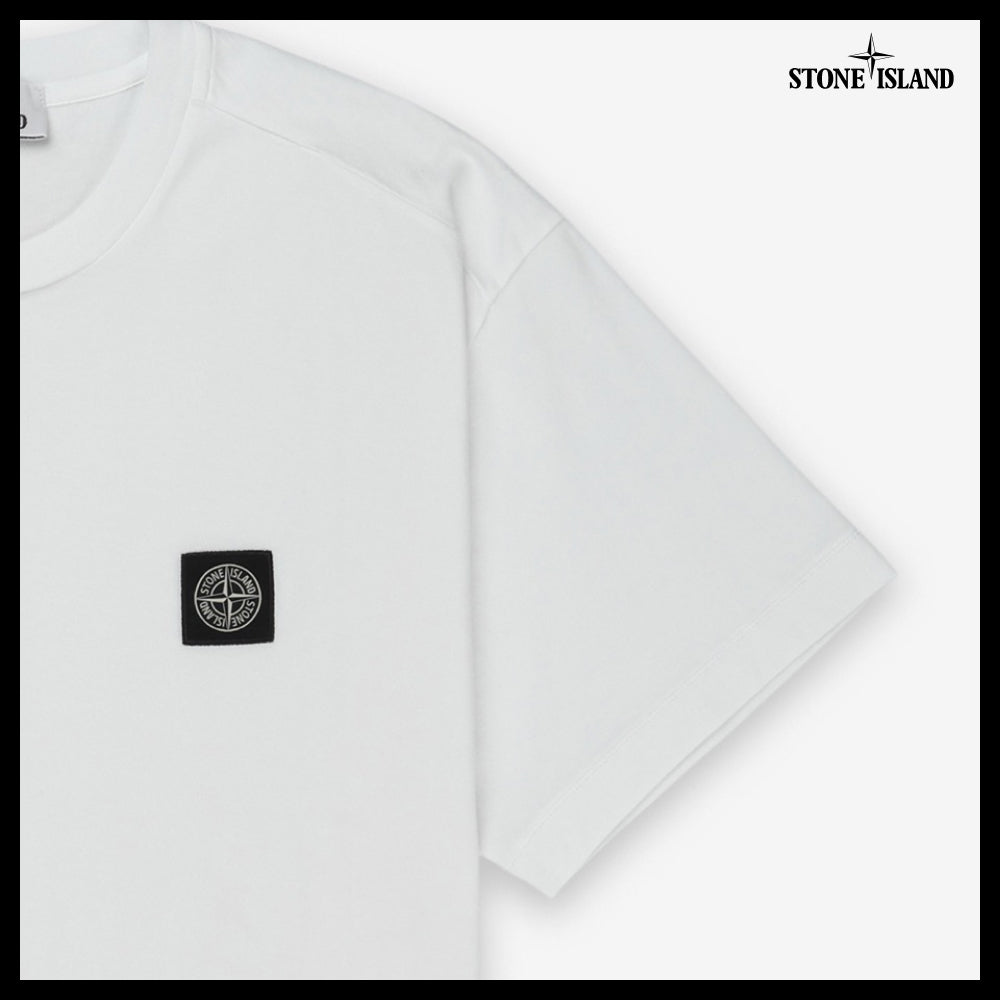 ◆STONE ISLAND◆ Tシャツ T Shirt White ロゴ