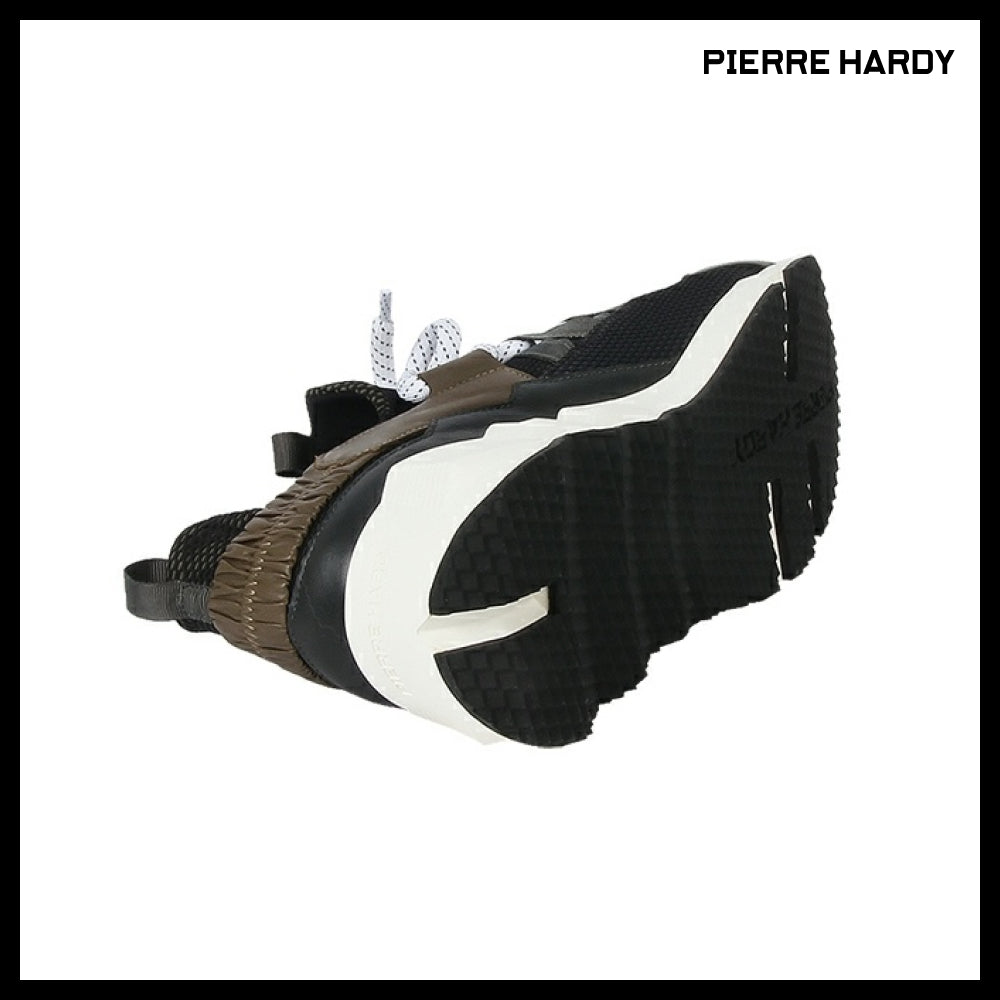 【Pierre Hardy】TREK COMET Sneakers LX01X Grey Kaki