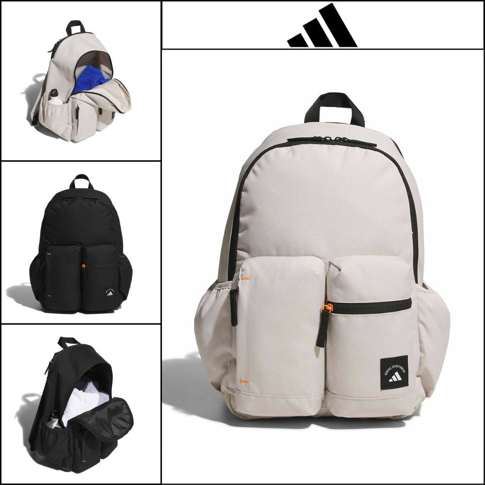 【ADIDAS】 3D Pocket Backpack 2 Colors Travel Daily