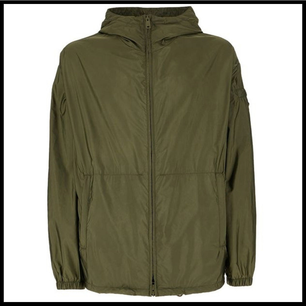 【PRADA】Triangle Logo Re-Nylon Hooded Jacket