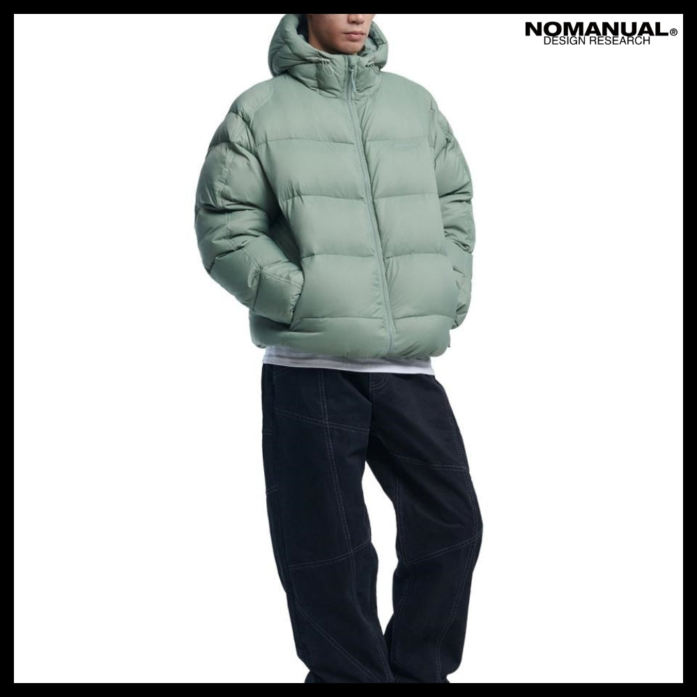 【NOMANUAL】DIVISION HOODED DUCK DOWN