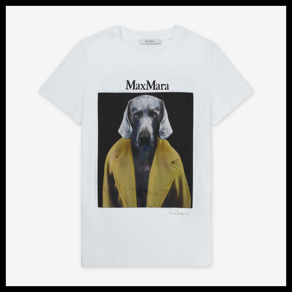 【Max Mara】Cipria Short Sleeve T Shirt Caramel