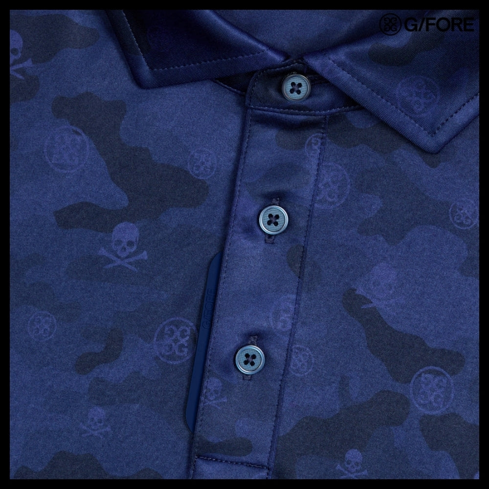 ◆G/FORE◆Icon Camo Tech Jersey Polo