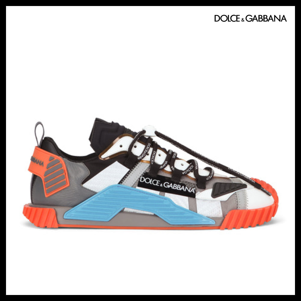 【Dolce & Gabbana】MIXED-MATERIAL NS1 SNEAKERS