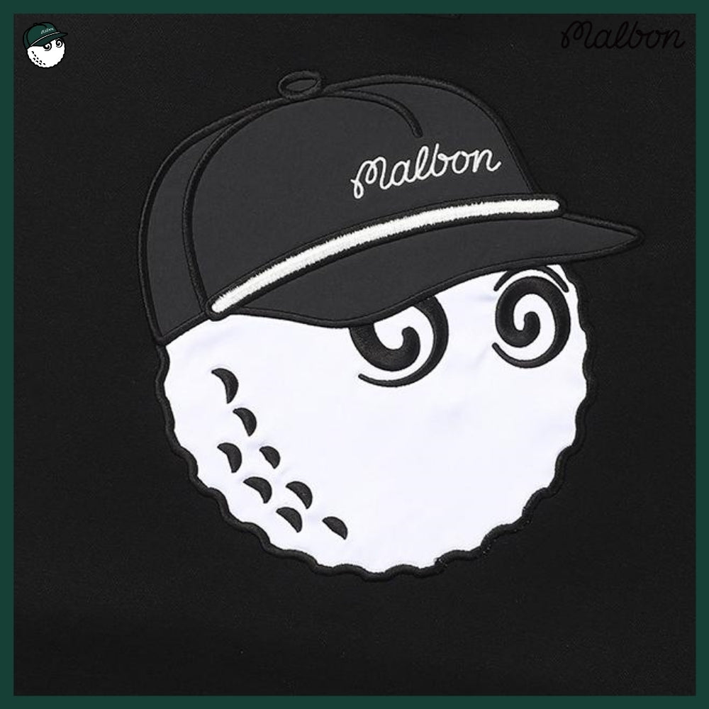 【MALBON GOLF】 AIRY HOODIE T-SHIRT MAN  3COLORS