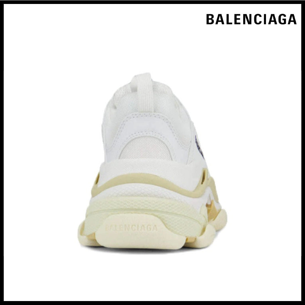 【BALENCIAGA】Triple S Sneaker White Beige