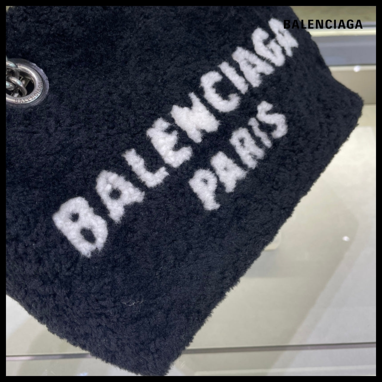 【BALENCIAGA】Duty Free Small Tote Bag Black