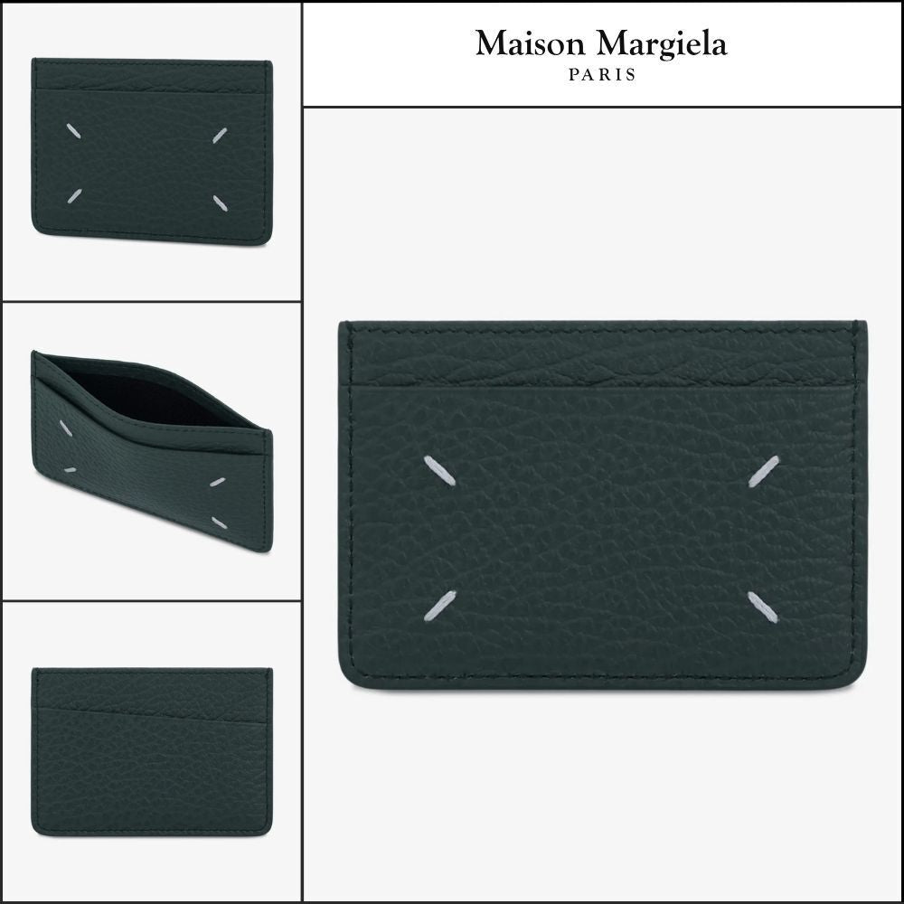 【Maison Margiela】Slim 3CC Card Holder Bottle Green