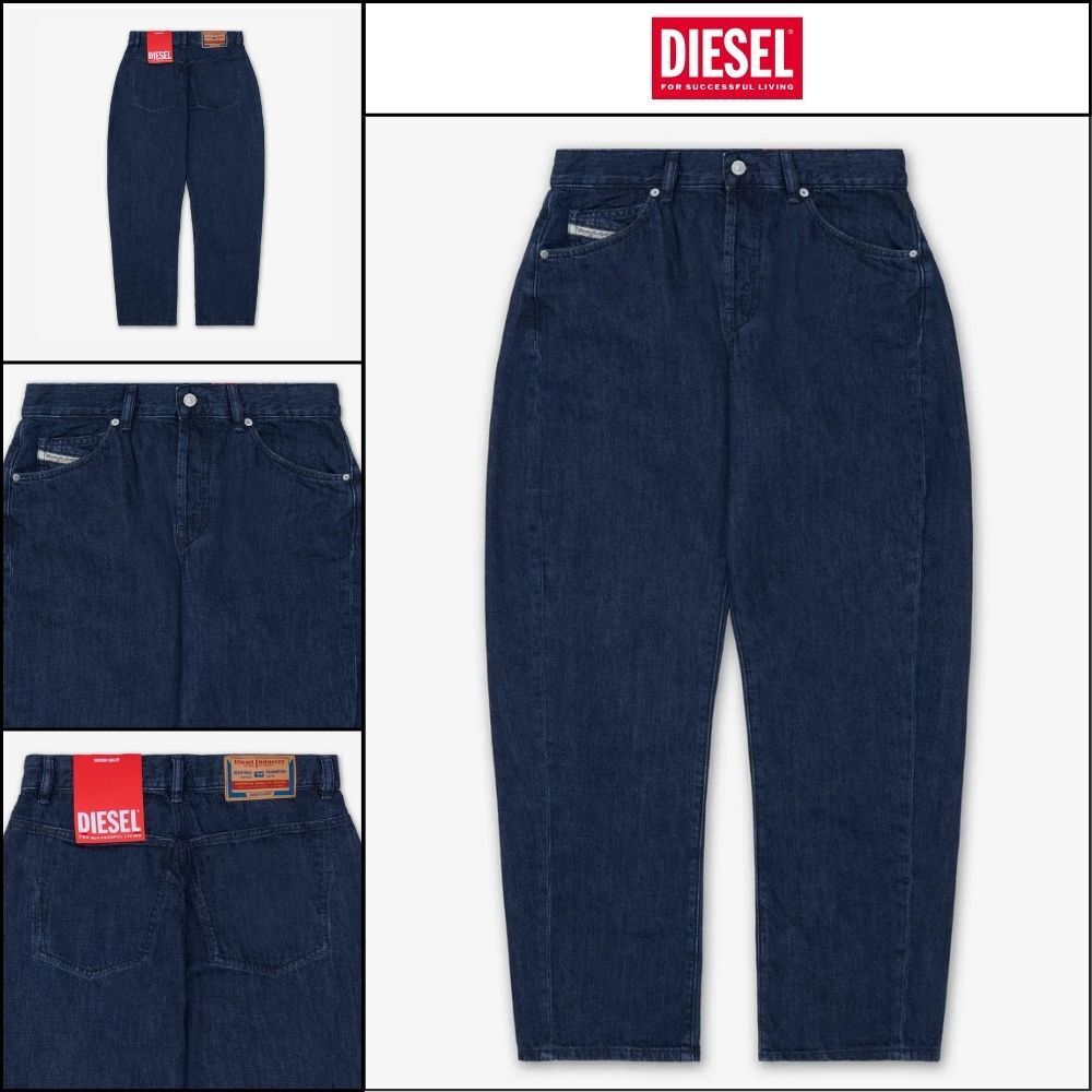 【DIESEL】1974 D-Elz L30 Denim Pants - Indigo