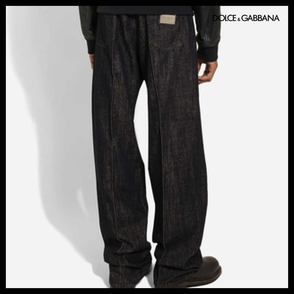 ★Dolce&Gabbanaアウトレットセール★BLUE OVERSIZE DENIM JEANS