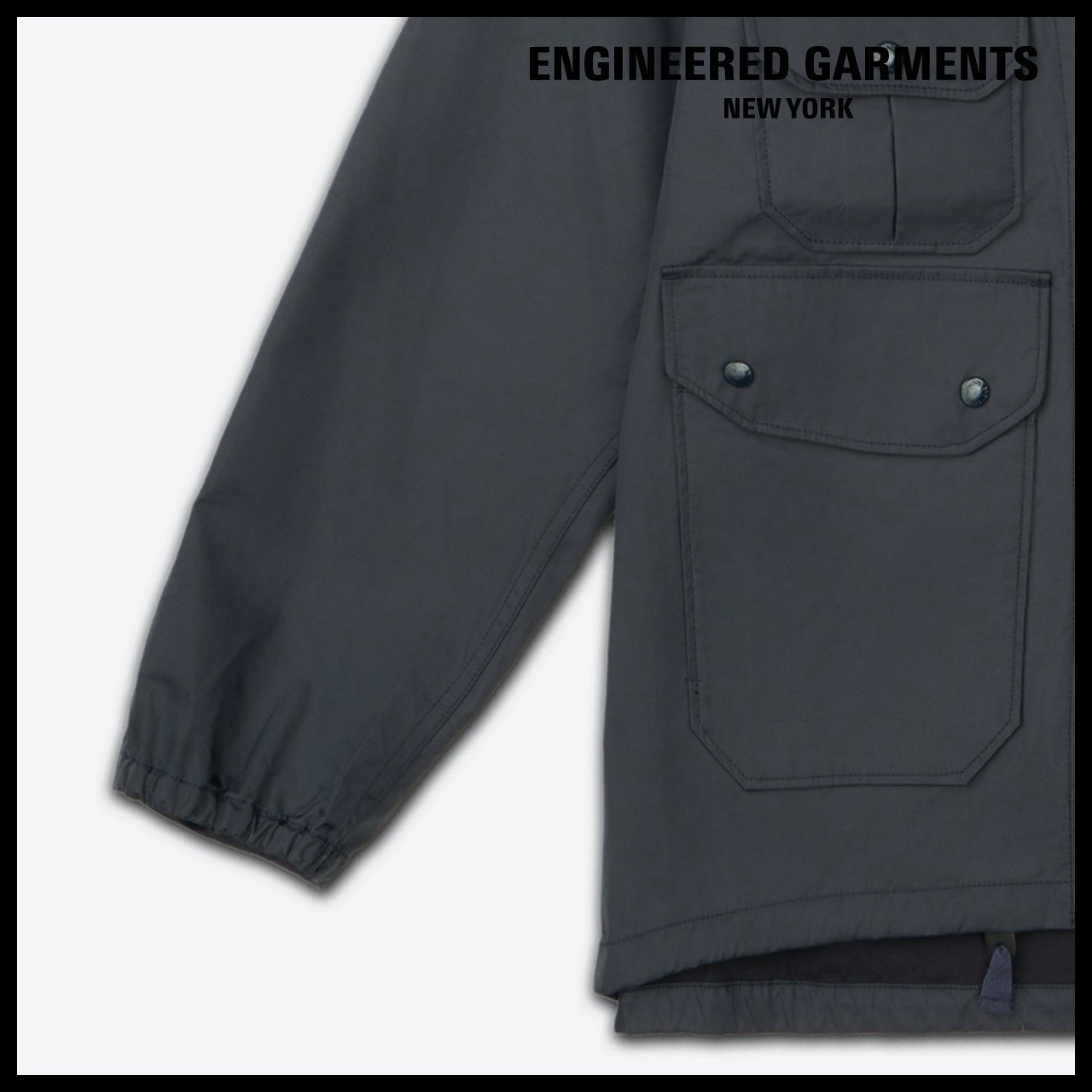 ◆ENGINEERED GARMENTS◆ パーカ Parka Navy フード 防寒